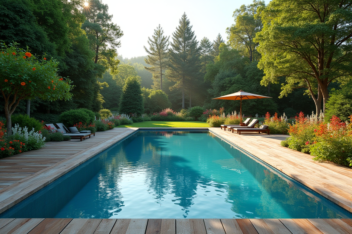 piscine couleur